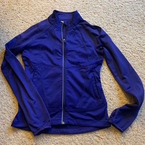 Athleta Twilight full-zip purple jacket